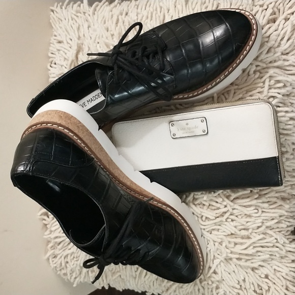 Steve Madden Black Loafers - Picture 4 of 13